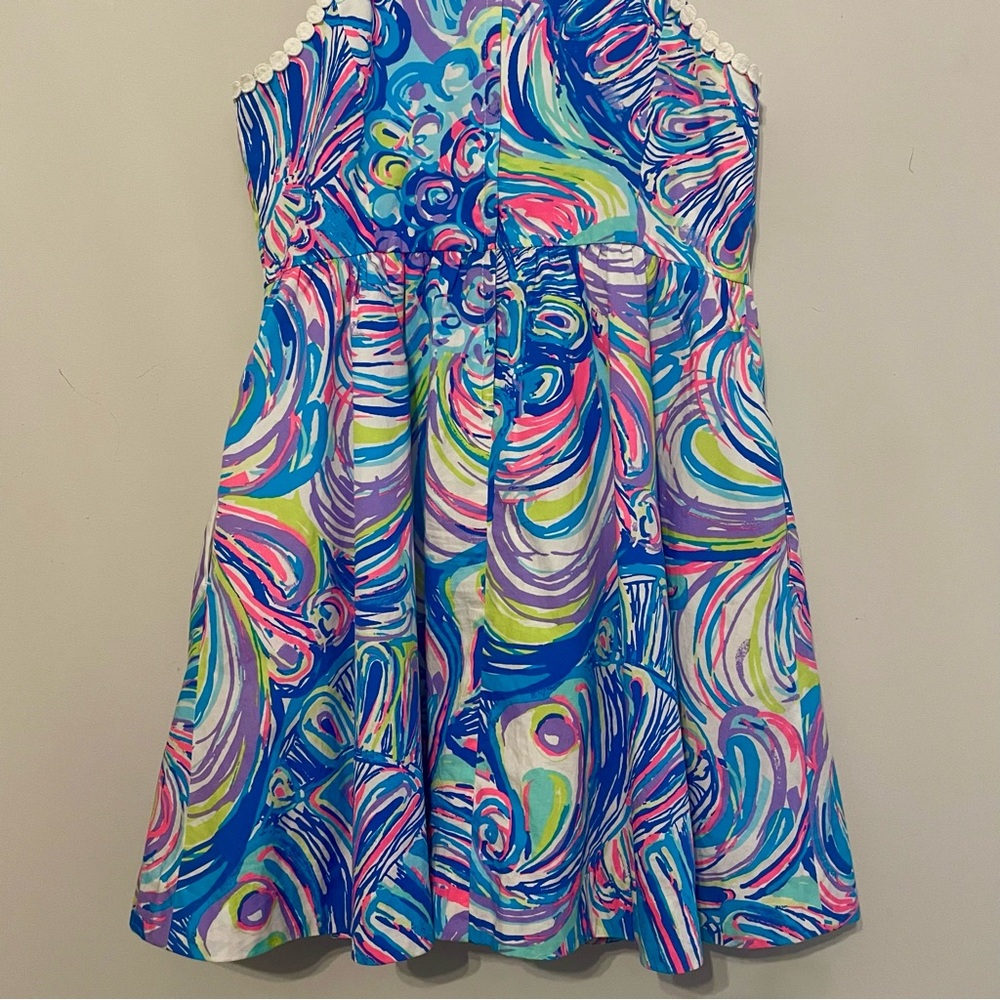 Colorful Swirl Kids Dress - Picture 9 of 14
